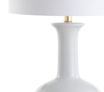 Brussels 27" Ceramic/Metal LED Table Lamp - JONATHAN Y